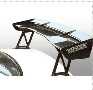 Rear Spoiler Carbon Fiber Toyota style Voltex 2 tier