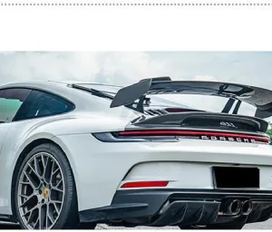 สปอยเลอร์ท้าย Carbon Fiber Porsche 911 992 ทรง GT3 ชุดแปลงทรง