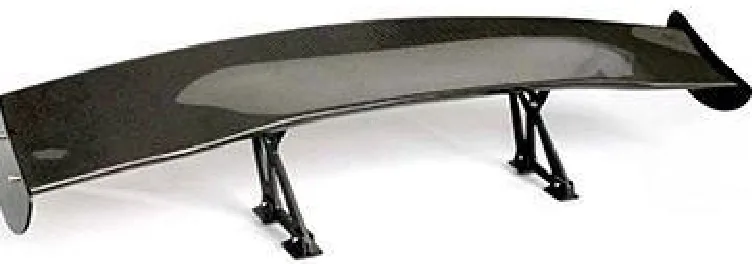 สปอยเลอร์ท้าย Carbon Fiber ทรง 3D B ทรงสากล สำหรับรถซีดาน