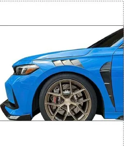 Wheel Arches-Fenders Carbon Fiber Honda Civic FL5 (Gen 11) style B