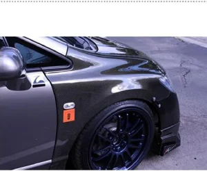 Wheel Arches-Fenders Carbon Fiber Honda Civic FD2 style OEM