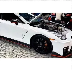 ซุ้มล้อ-แก้มข้าง Carbon Fiber Nissan Skyline GT-R R35 ทรง OEM