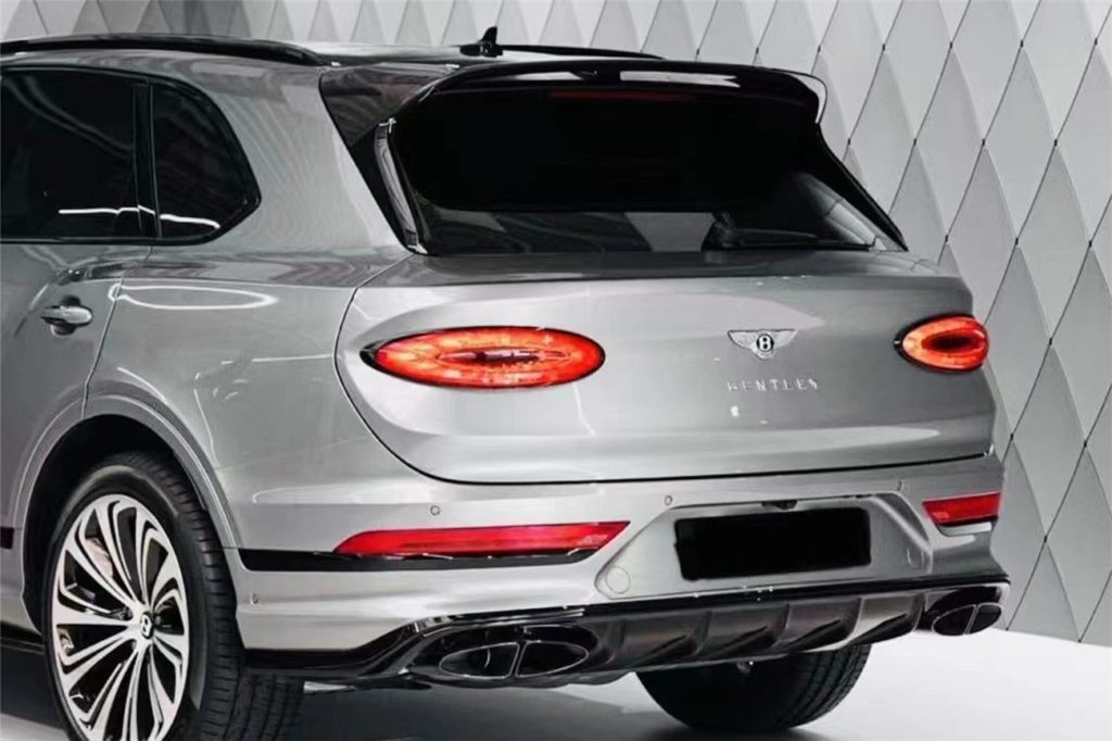 ดิฟฟิวเซอร์ท้าย Autoclave Carbon Fiber Bentley Bentayga 2021-2026 ทรง DarwinPRO (V8S)