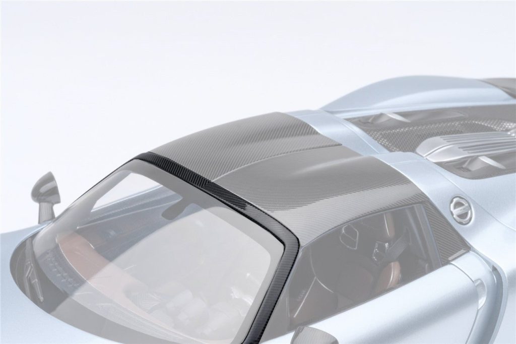 ชิ้นส่วนตกแต่ง Autoclave Carbon Fiber PORSCHE 918 Spyder ทรง DarwinPRO