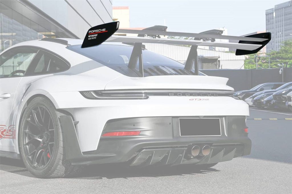 สปอยเลอร์ท้าย Autoclave Carbon Fiber PORSCHE 911 992.1 GT3 ทรง DarwinPRO