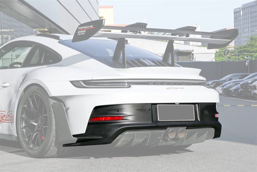 กันชนหลัง Autoclave Carbon Fiber PORSCHE ทรง DarwinPRO