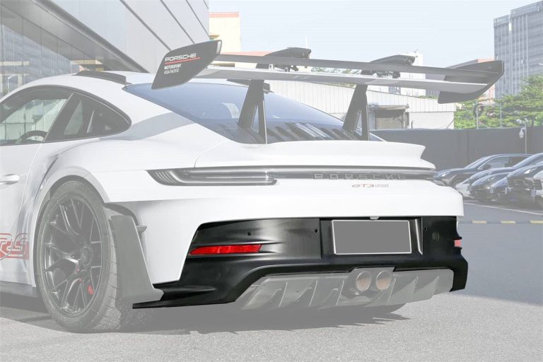กันชนหลัง Autoclave Carbon Fiber PORSCHE ทรง DarwinPRO