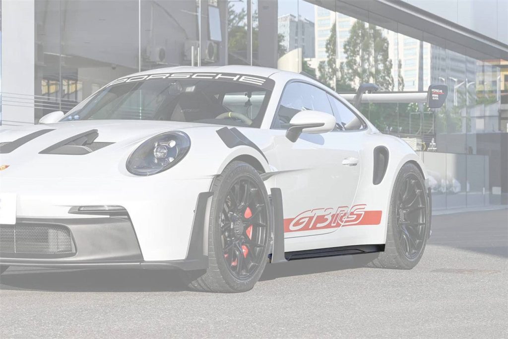 สเกิร์ตข้าง Autoclave Carbon Fiber PORSCHE 911 992.1 GT3 ทรง DarwinPRO