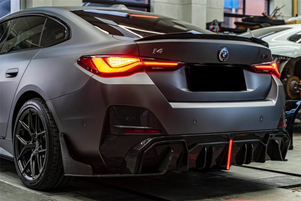 ดิฟฟิวเซอร์ท้าย Autoclave Carbon Fiber BMW i4 G26 ทรง DarwinPRO (AM) 2021-2026