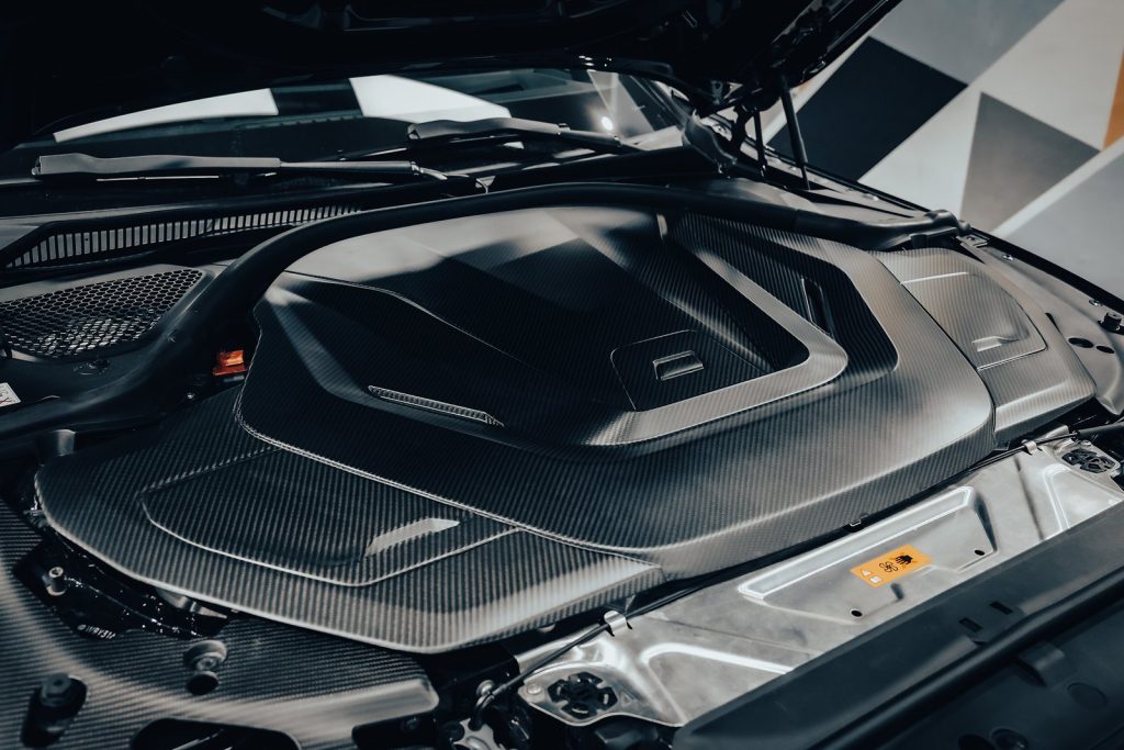 ฝากระโปรงหน้า Autoclave Carbon Fiber BMW i4 G26 ทรง DarwinPRO (AM) 2021-2026