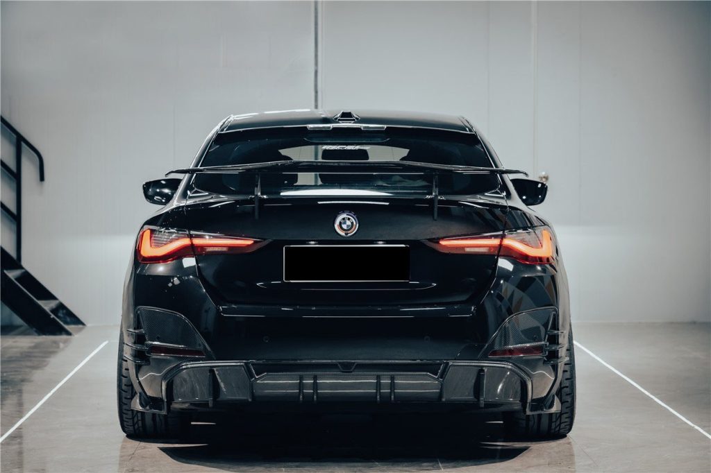 ดิฟฟิวเซอร์ท้าย Autoclave Carbon Fiber BMW i4 G26 ทรง DarwinPRO (AM) 2021-2026 #2