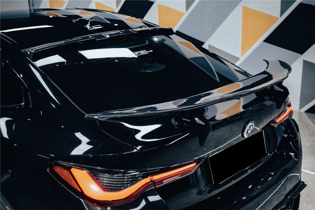 สปอยเลอร์ท้าย Autoclave Carbon Fiber BMW i4 G26 ทรง DarwinPRO (AM) 2021-2026