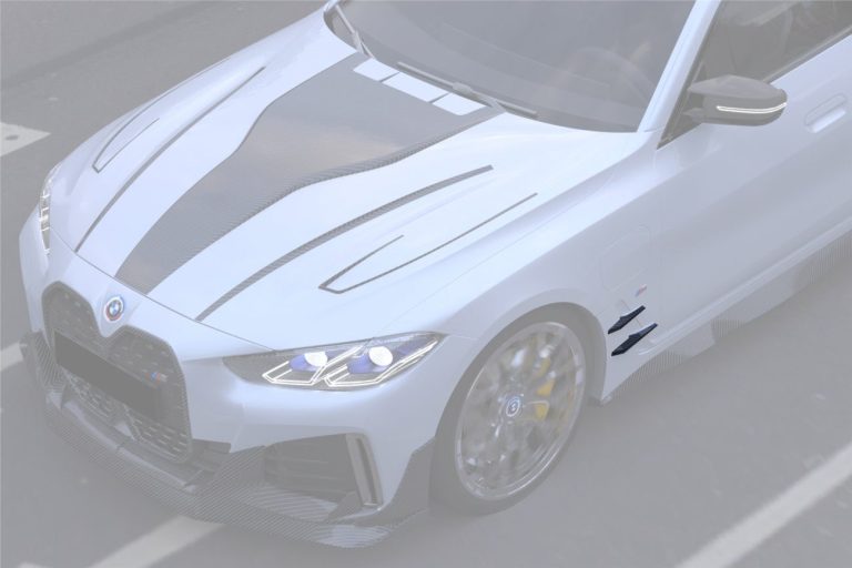 Canards Autoclave Carbon Fiber BMW i4 G26 style DarwinPRO(AM)