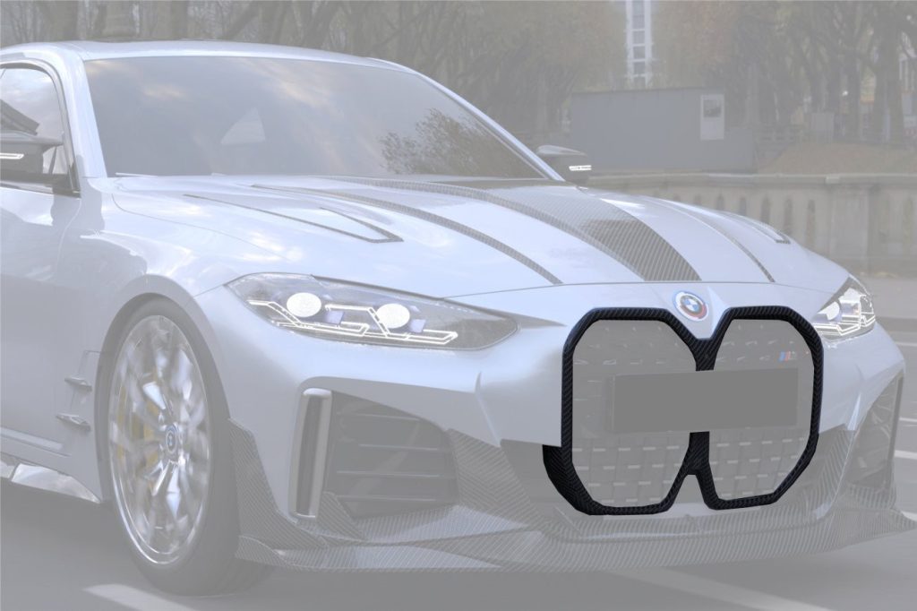กันชนหน้า Autoclave Carbon Fiber BMW i4 G26 ทรง DarwinPRO (AM) 2021-2026 #2