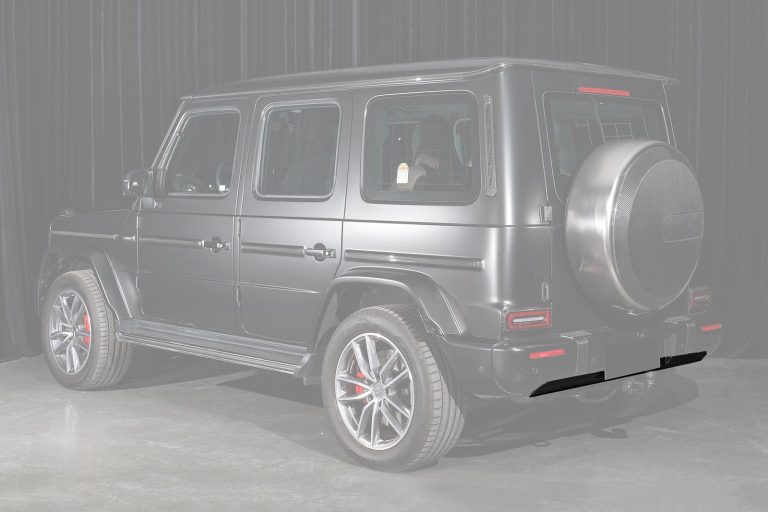 กันชนหลัง Autoclave Carbon Fiber MERCEDES BENZ G-Class W465 ทรง DarwinPRO (OE) 2024-UP