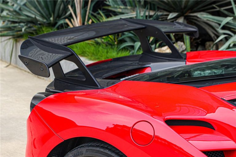 Rear Spoiler Carbon Fiber Ferrari 488 GTB style DarwinPRO (SF90XX) 2015-2020 #2