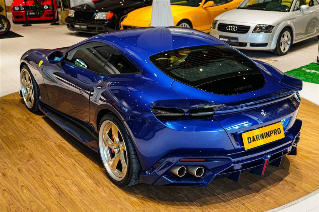 สปอยเลอร์ท้าย Carbon Fiber Ferrari Roma ทรง DarwinPRO (BKSS) 2020-UP