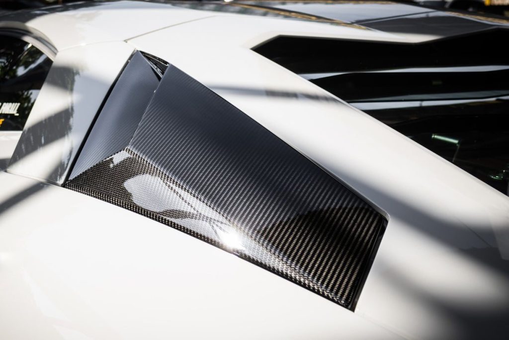 ช่องระบายอากาศ Autoclave Carbon Fiber LAMBORGHINI Aventador LP740 ทรง DarwinPRO 2017-2021