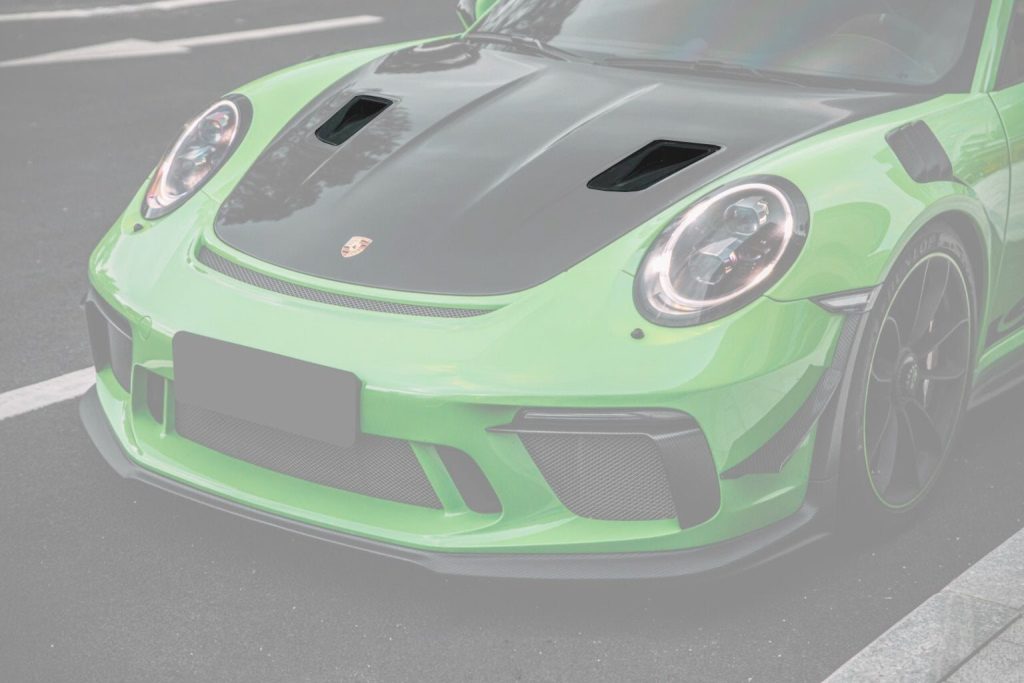 ฝากระโปรงหน้า Autoclave Carbon Fiber PORSCHE 911 991.2 GT3 ทรง DarwinPRO