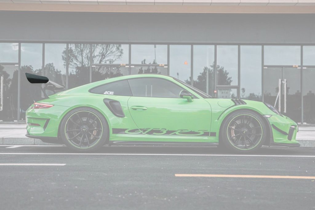 สปอยเลอร์ท้าย Autoclave Carbon Fiber PORSCHE 911 991.2 GT3 ทรง DarwinPRO