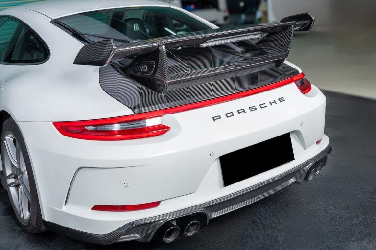 Rear Spoiler Autoclave Carbon Fiber PORSCHE 911 991.2 style DarwinPRO