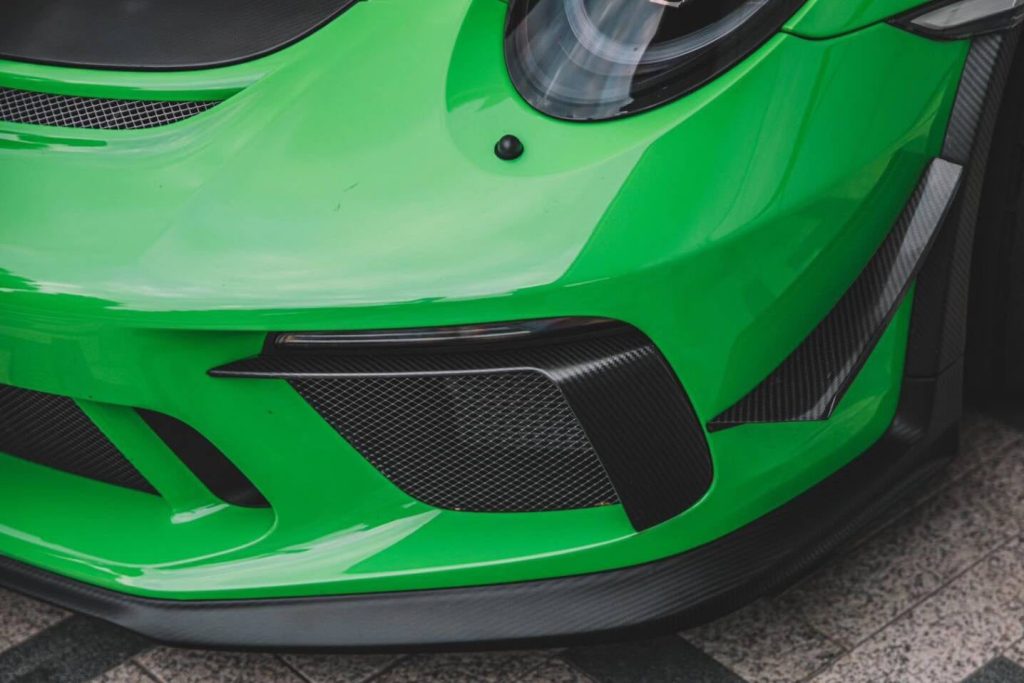ชิ้นส่วนตกแต่ง Autoclave Carbon Fiber PORSCHE 911 991.2 GT3 ทรง DarwinPRO