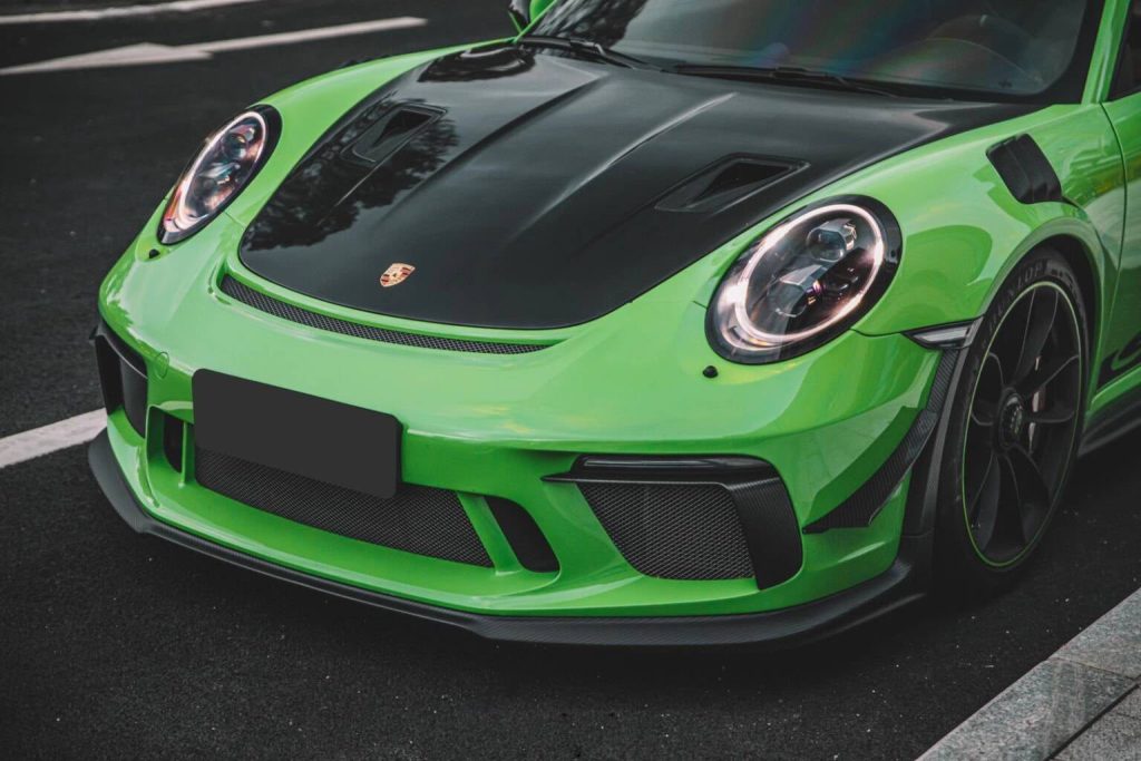 ลิ้นหน้า Autoclave Carbon Fiber PORSCHE 911 991.2 GT3 ทรง DarwinPRO 2015-2019 #2