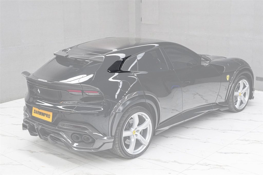 ช่องระบายอากาศ Carbon Fiber Ferrari Purosangue ทรง DarwinPRO