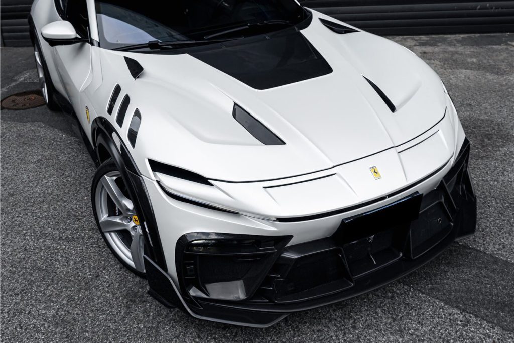 กันชนหน้า Carbon Fiber Ferrari Purosangue ทรง DarwinPRO