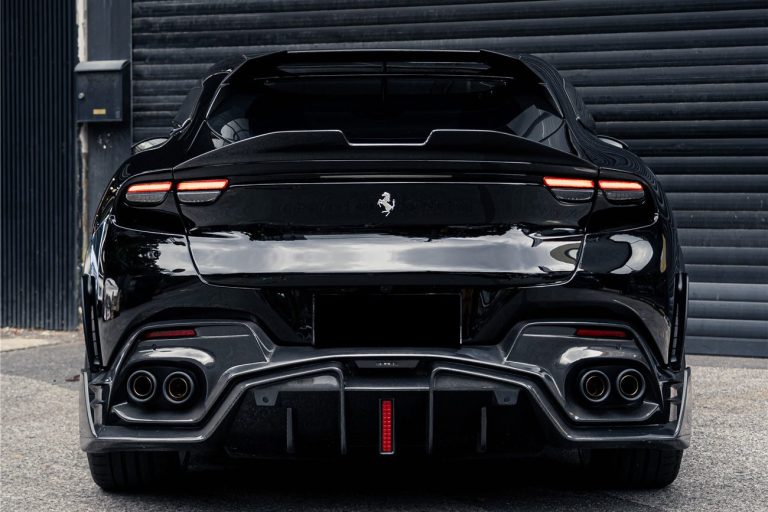 ดิฟฟิวเซอร์ท้าย Carbon Fiber Ferrari Purosangue ทรง DarwinPRO