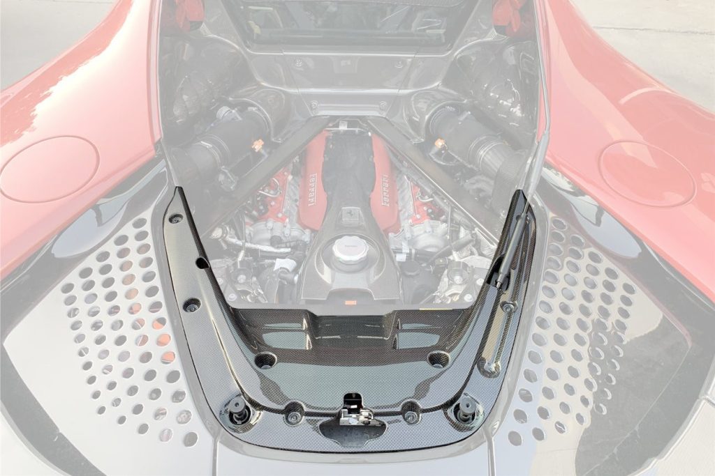 ชิ้นส่วนตกแต่งภายใน Autoclave Carbon Fiber Ferrari SF90 (Stradale OE) 2020-UP