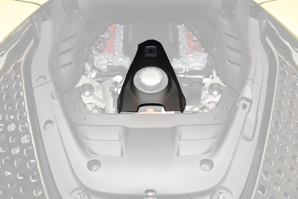 ชิ้นส่วนตกแต่ง Autoclave Carbon Fiber Ferrari (Spider OE)