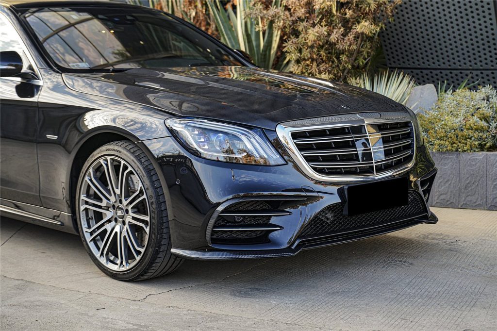 ลิ้นหน้า MERCEDES BENZ S-Class W222 ทรง Carbonado (Sedan IA)