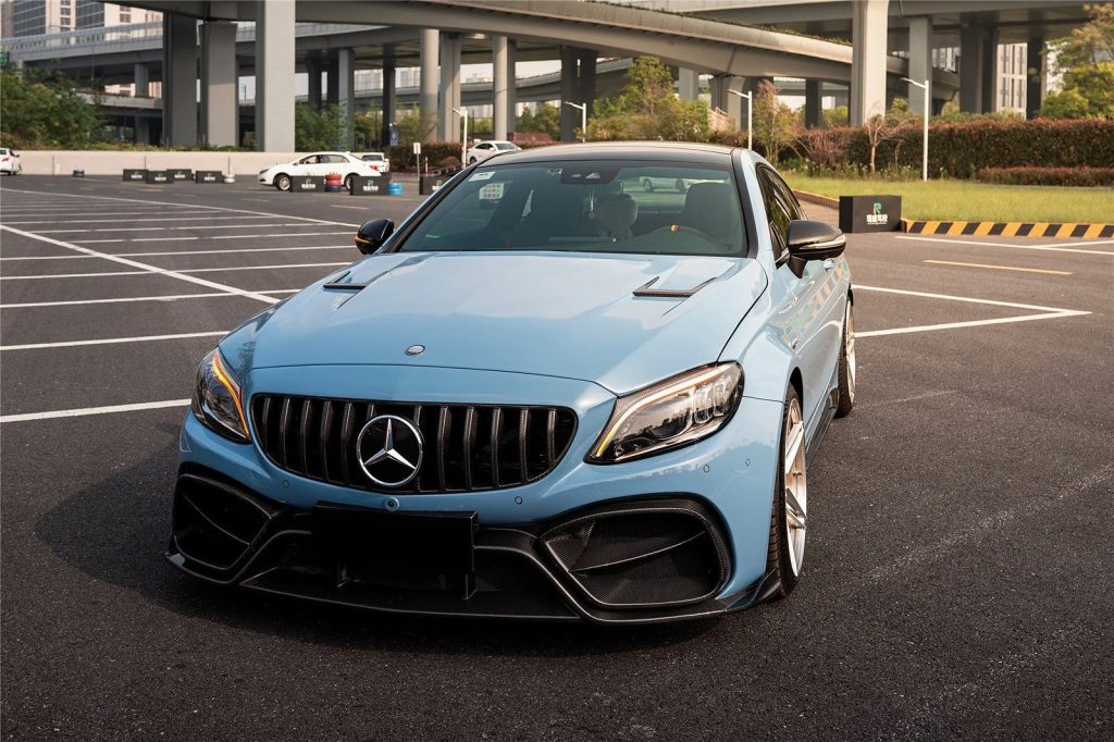 กันชนหน้า MERCEDES BENZ C-Class C205 Coupe ทรง DarwinPRO (iMP)