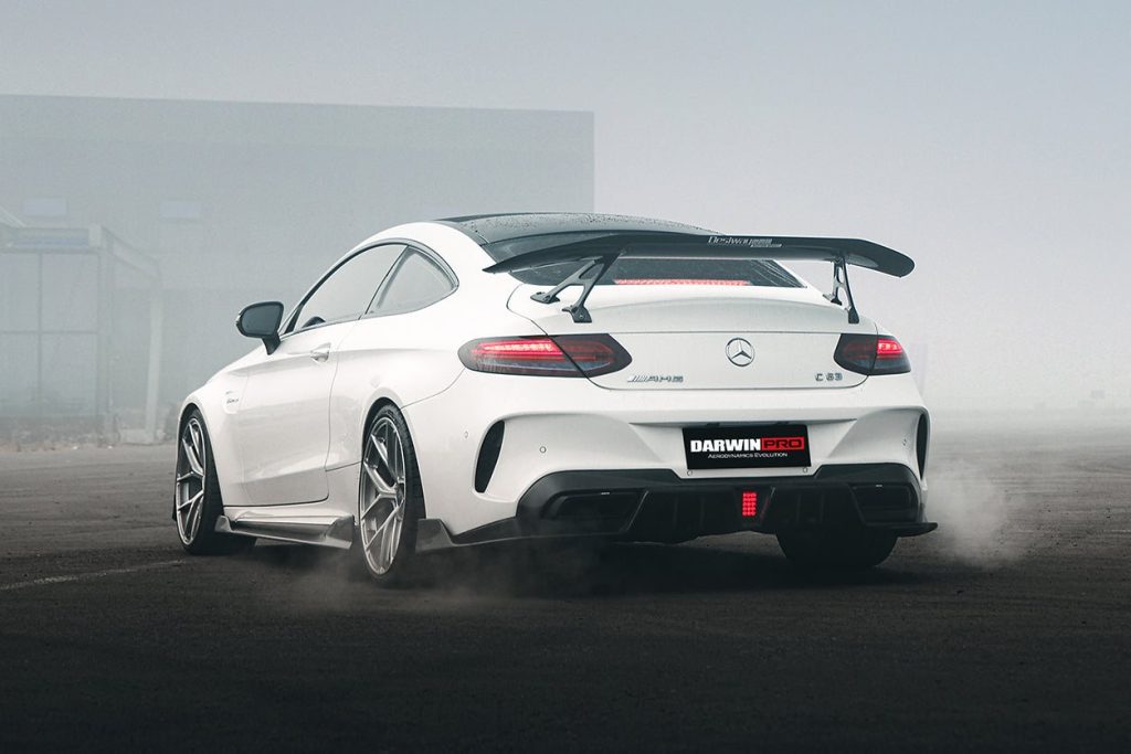 กันชนหลัง MERCEDES BENZ C-Class C205 Coupe ทรง DarwinPRO