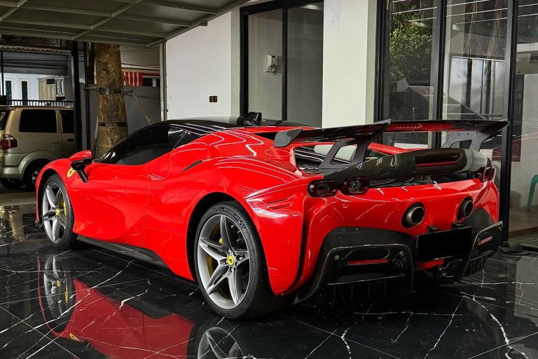 Rear Spoiler Autoclave Carbon Fiber Ferrari SF90 style DarwinPRO(SF90XX)