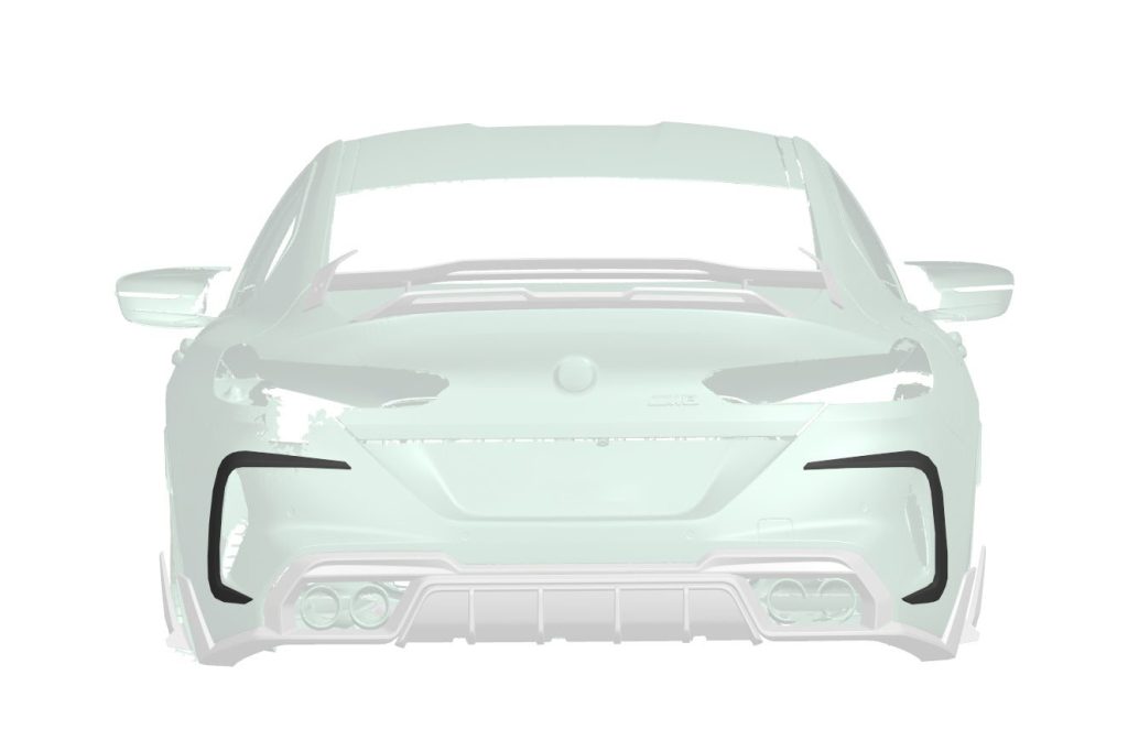 กันชนหลัง Autoclave Carbon Fiber BMW 8 Series F91-F92-F93 M8 (F93 AD)