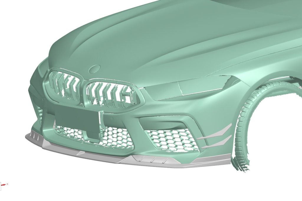 ลิ้นหน้า Autoclave Carbon Fiber BMW 8 Series F91-F92-F93 M8 (F93 AD)