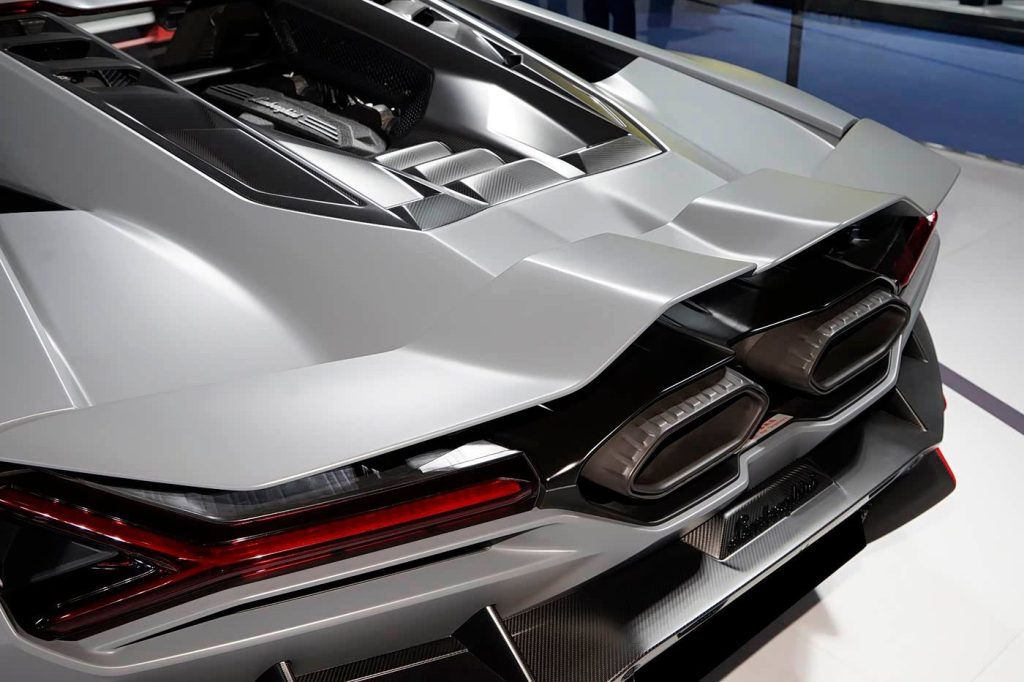 สปอยเลอร์ท้าย Autoclave Carbon Fiber LAMBORGHINI Revuelto ทรง DarwinPRO (Revuelto OE)