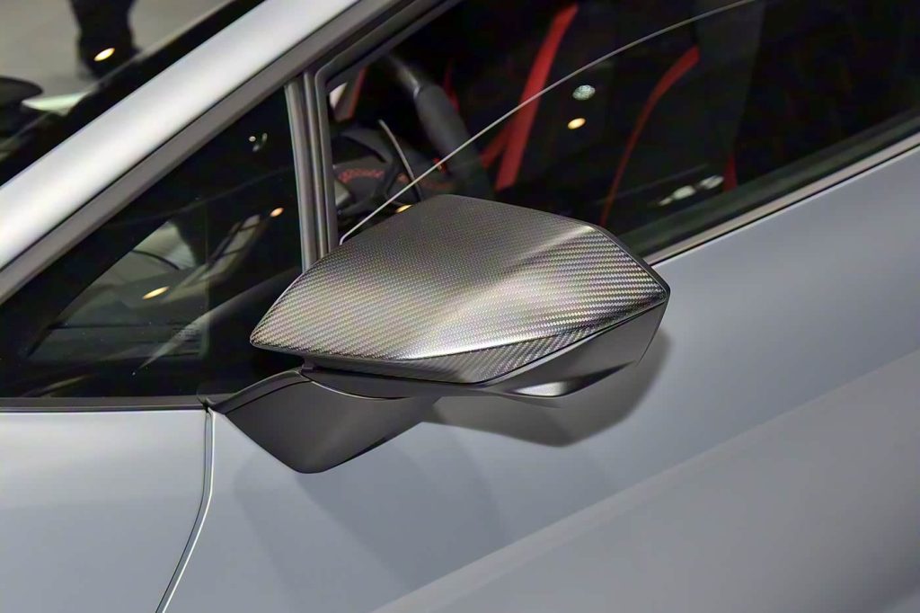 กระจกมองข้าง Autoclave Carbon Fiber LAMBORGHINI Revuelto ทรง DarwinPRO (Revuelto OE)
