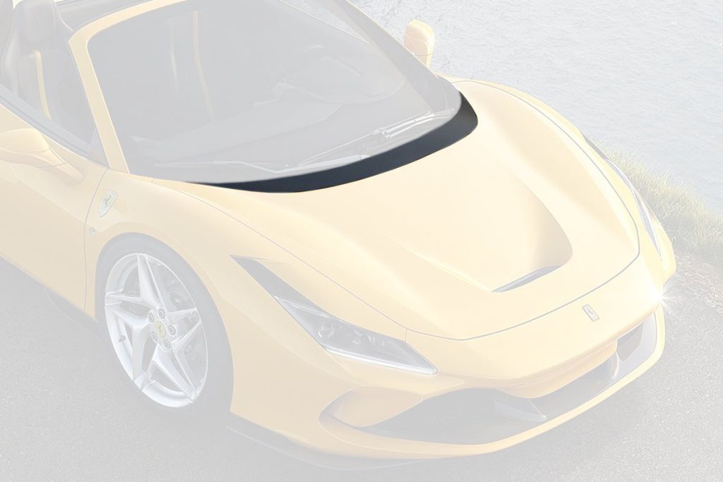 ฝากระโปรงหน้า Autoclave Carbon Fiber Ferrari F8 (F8 OE)