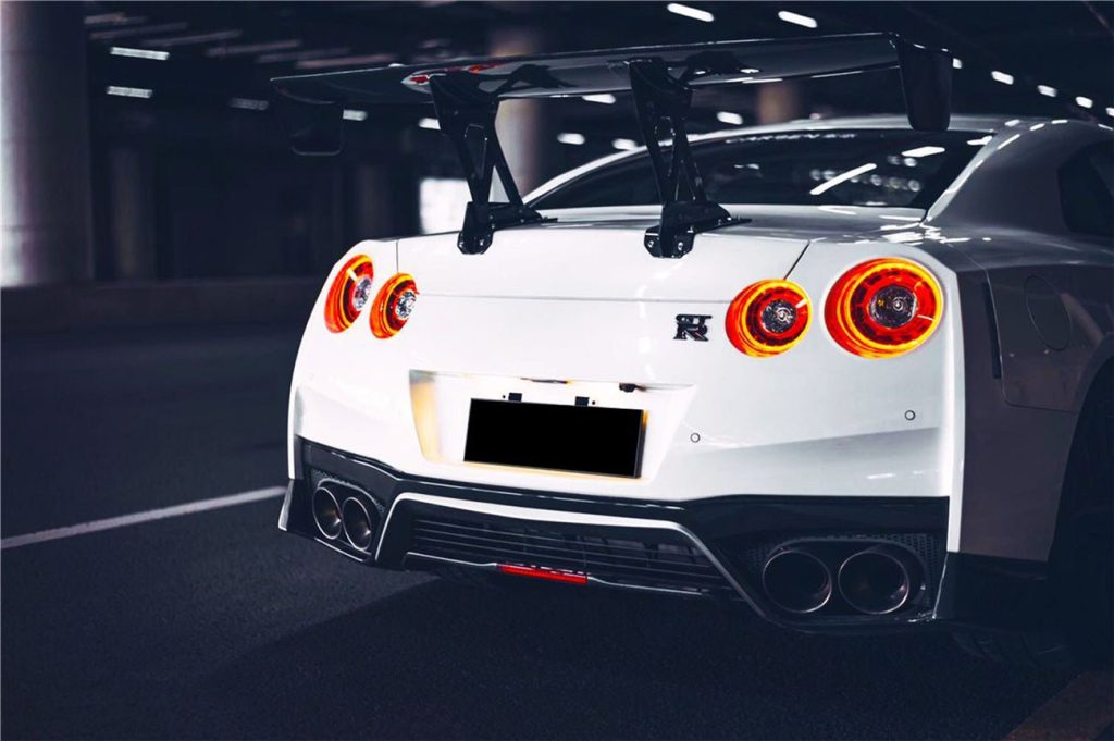 ดิฟฟิวเซอร์ท้าย Carbon Fiber Nissan GT-R R35 2017-2020 (EBA NSM) 2012-2023