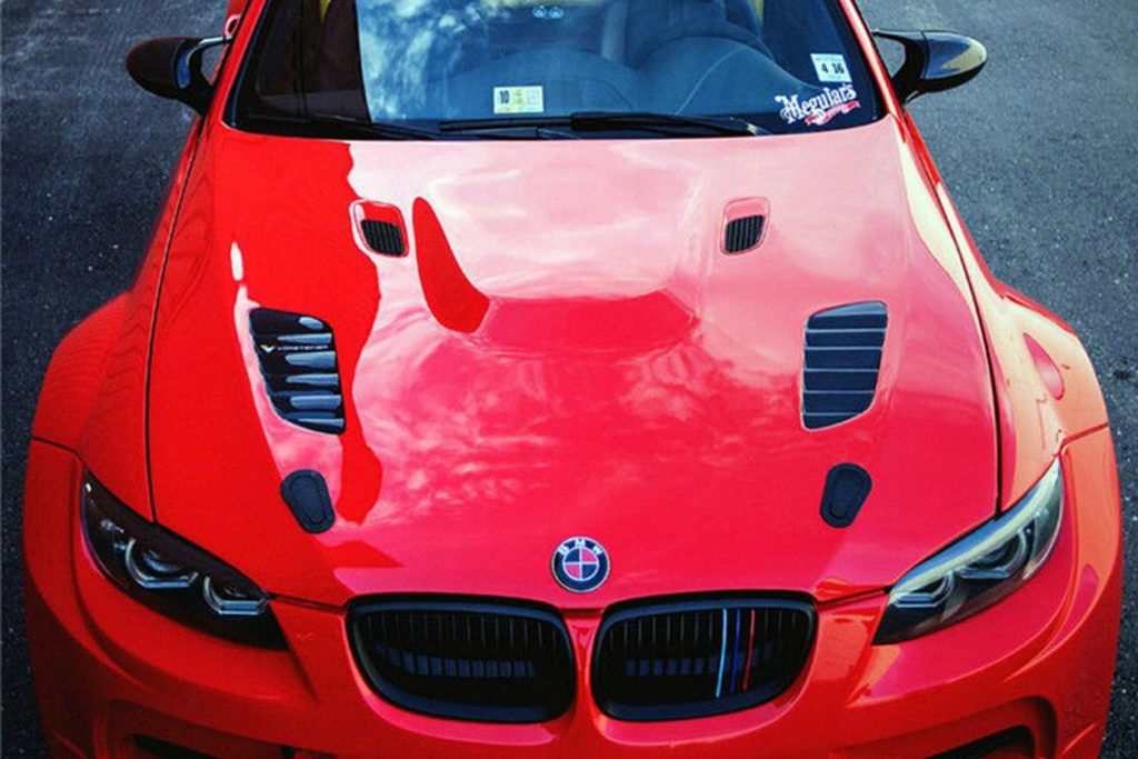 ฝากระโปรงหน้า Carbon Fiber BMW 3 Series E90-E92-E93 M3 (E93 VRS)