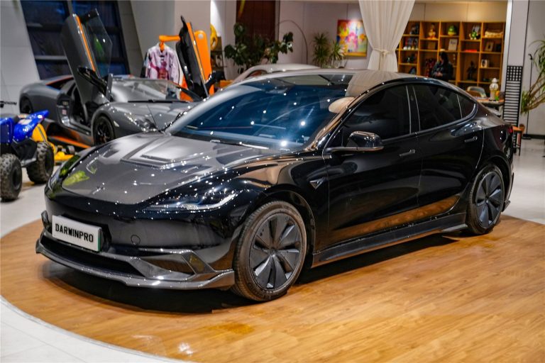 Full Body Kit Carbon Fiber Tesla Model 3 Highland style DarwinPRO(IMP)