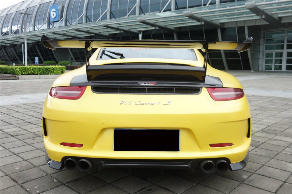 ดิฟฟิวเซอร์ท้าย PORSCHE 911 991.1 (Convert GT3V)