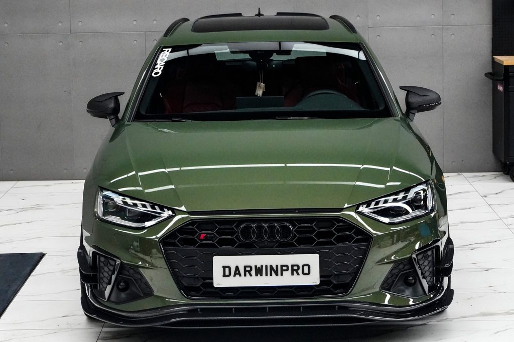 ชุดแต่งรอบคัน Carbon Fiber AUDI A4 B9 S4 ทรง DarwinPRO (B9.5 BKSS)