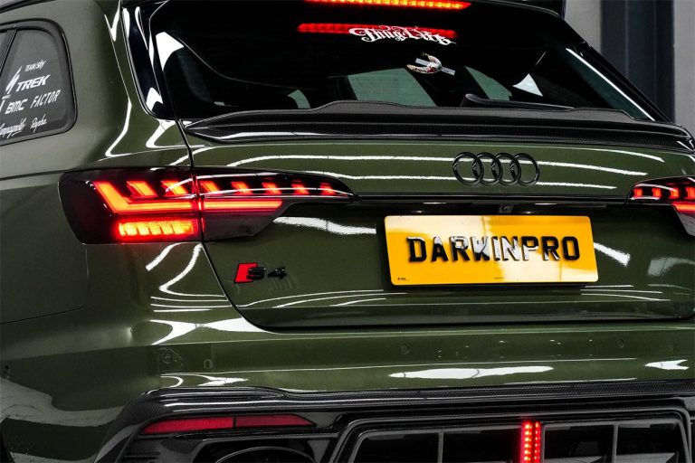 Rear Spoiler Carbon Fiber AUDI A4 B9 S4 style DarwinPRO