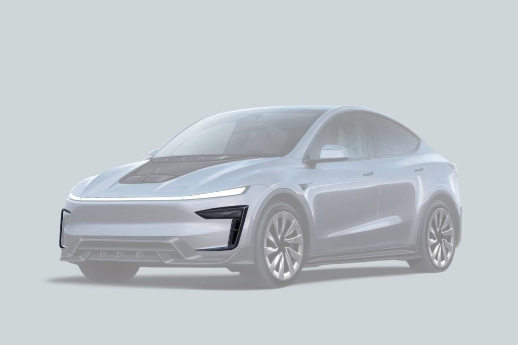 ชิ้นส่วนตกแต่ง Autoclave Carbon Fiber Tesla Model Y Refresh (Refresh OX)