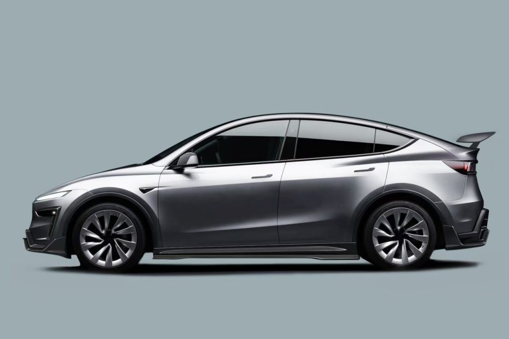 สเกิร์ตข้าง Autoclave Carbon Fiber Tesla Model Y Refresh (Refresh OX)