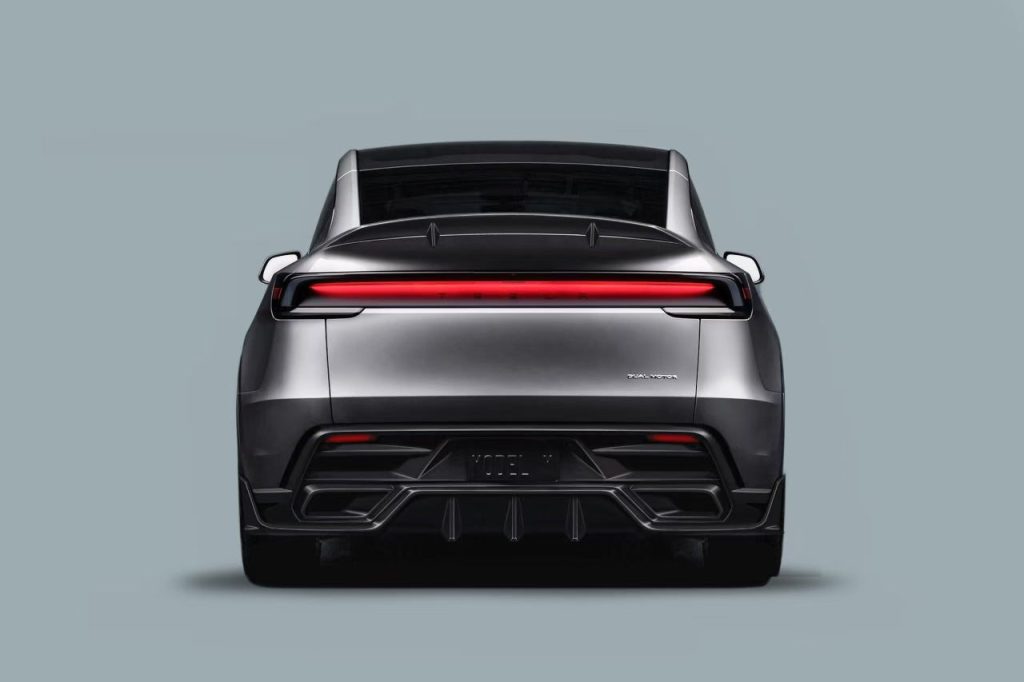 ดิฟฟิวเซอร์ท้าย Autoclave Carbon Fiber Tesla Model Y Refresh (Refresh OX)